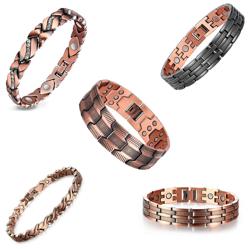 🎄Christmas Special Offer🎅Copper magnetic bracelet—Relieve fatigue