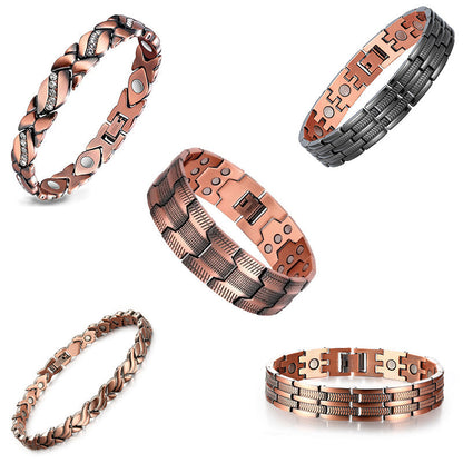 🎄Christmas Special Offer🎅Copper magnetic bracelet—Relieve fatigue