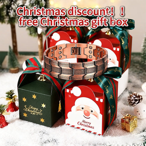 🎄Christmas Special Offer🎅Copper magnetic bracelet—Relieve fatigue