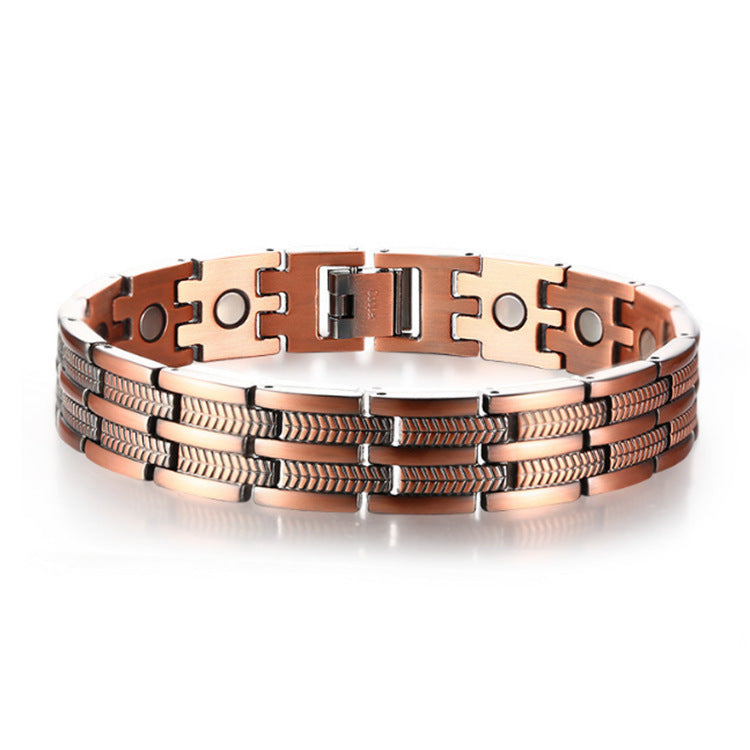 🎄Christmas Special Offer🎅Copper magnetic bracelet—Relieve fatigue