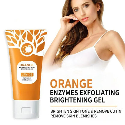The Exclusive Official Store Orange Scented Exfoliator Clear Gel