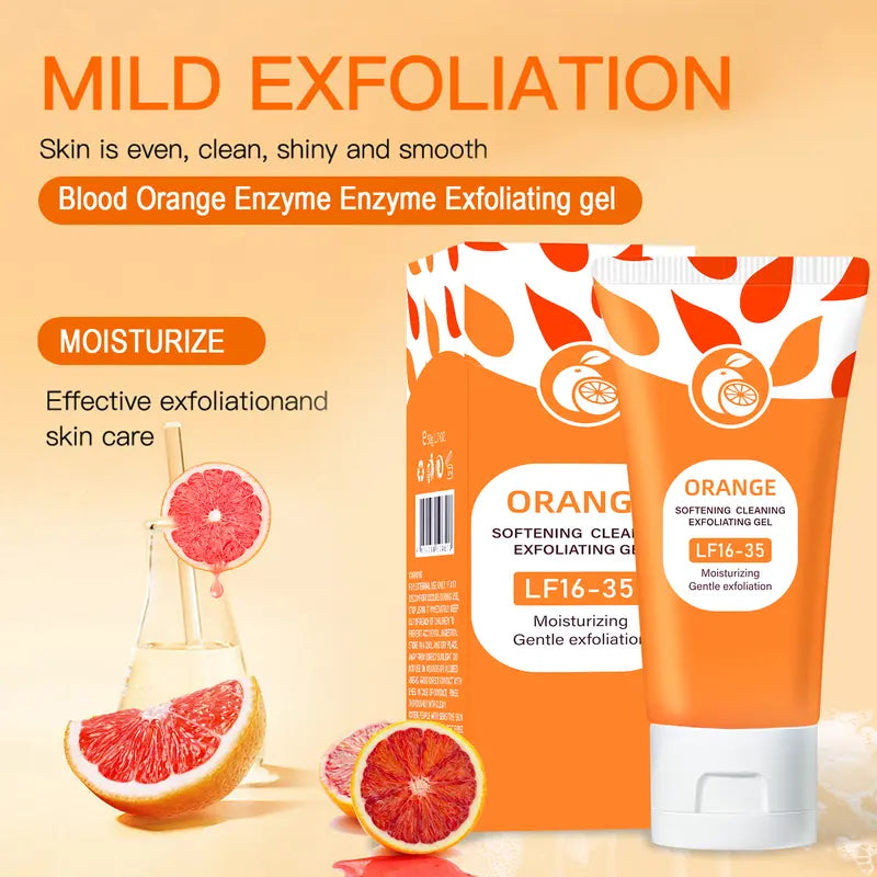 The Exclusive Official Store Orange Scented Exfoliator Clear Gel