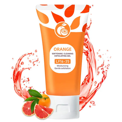 The Exclusive Official Store Orange Scented Exfoliator Clear Gel