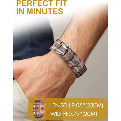 🎄Christmas Special Offer🎅Copper magnetic bracelet—Relieve fatigue