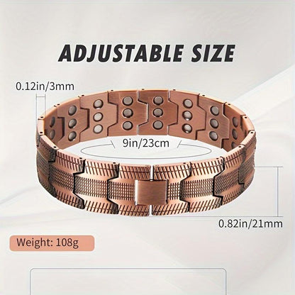 🎄Christmas Special Offer🎅Copper magnetic bracelet—Relieve fatigue
